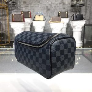 Louis Vuitton Toiletry Pouch Damier Graphite Canvas