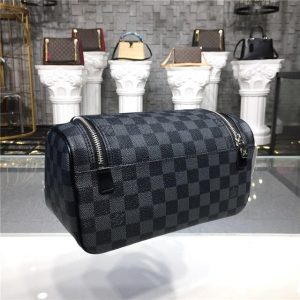 Louis Vuitton Toiletry Pouch Damier Graphite Canvas