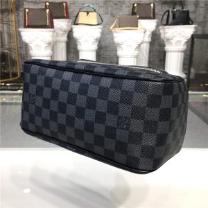 Louis Vuitton Toiletry Pouch Damier Graphite Canvas