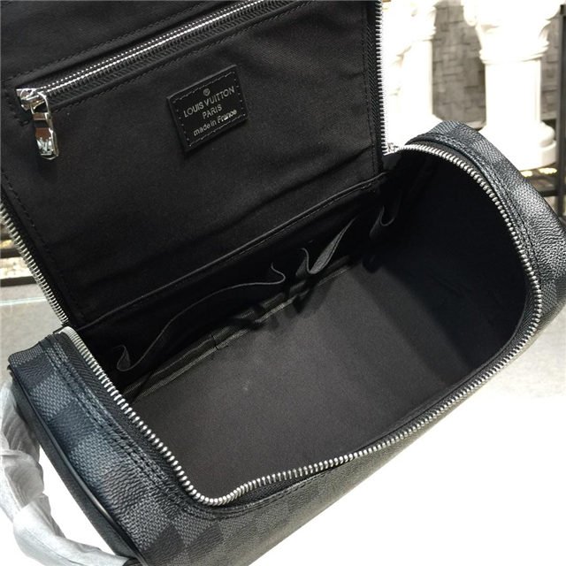 Louis Vuitton Toiletry Pouch Damier Graphite Canvas