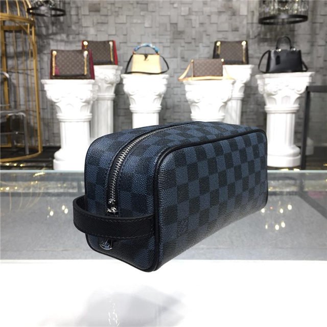Louis Vuitton Washbag Damier Cobalt Canvas