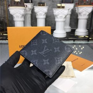 Louis Vuitton Slender ID Wallet Monogram Eclipse Canvas