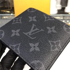 Louis Vuitton Slender ID Wallet Monogram Eclipse Canvas