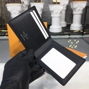 Louis Vuitton Slender ID Wallet Monogram Eclipse Canvas