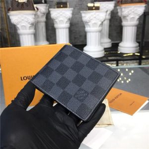Louis Vuitton Slender ID Wallet Damier Graphite Canvas