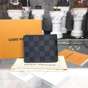 Louis Vuitton Slender ID Wallet Damier Graphite Canvas