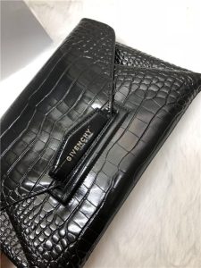 Givenchy Antigona Envelope Clutch Crocodile Embossed (Varied Colors)