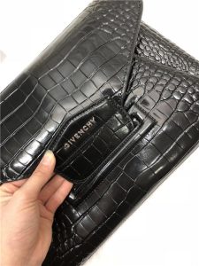 Givenchy Antigona Envelope Clutch Crocodile Embossed (Varied Colors)