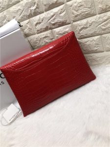 Givenchy Antigona Envelope Clutch Crocodile Embossed (Varied Colors)