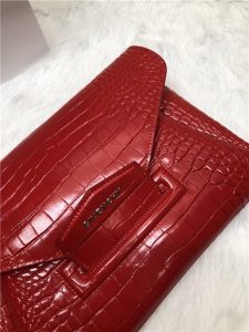 Givenchy Antigona Envelope Clutch Crocodile Embossed (Varied Colors)