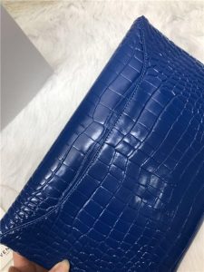 Givenchy Antigona Envelope Clutch Crocodile Embossed (Varied Colors)