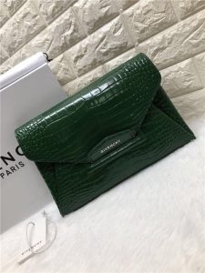 Givenchy Antigona Envelope Clutch Crocodile Embossed (Varied Colors)