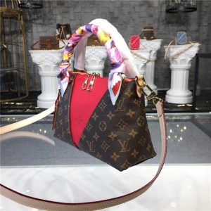 Louis Vuitton V Tote BB Cerise