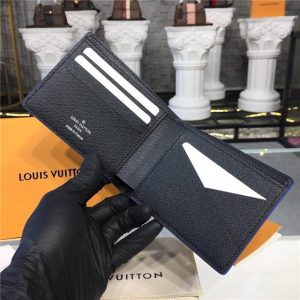 Louis Vuitton Multiple Wallet Taiga Leather