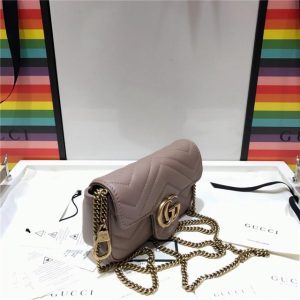 Gucci GG Marmont Matelasse Leather Super Mini Bag (Varied Colors)