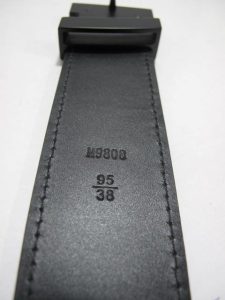 Louis Vuitton Initials Damier Graphite Belt