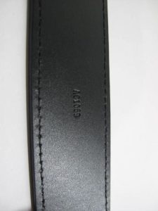 Louis Vuitton Initials Damier Graphite Belt