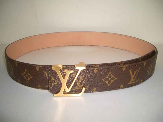 Louis Vuitton LV Initials Belt w/gold