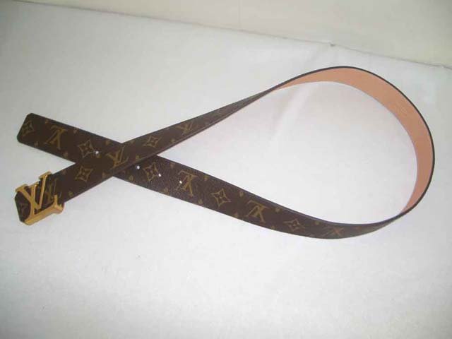 Louis Vuitton LV Initials Belt w/gold