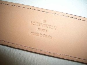 Louis Vuitton LV Initials Belt w/gold