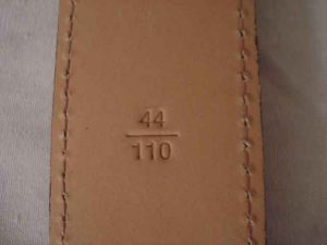 Louis Vuitton LV Initials Belt w/gold