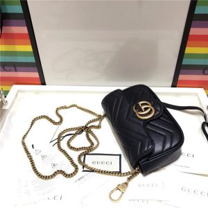 Gucci GG Marmont Matelasse Leather Super Mini Bag (Varied Colors)