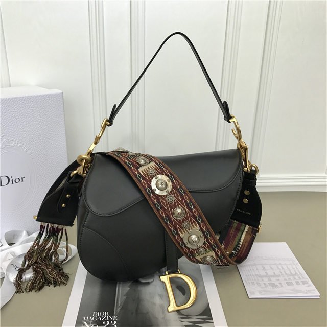Christian Dior Dior Saddle Bag Calfskin (Varied Colors)