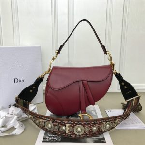 Christian Dior Dior Saddle Bag Calfskin (Varied Colors)