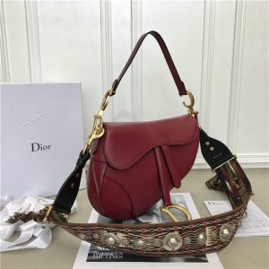 Christian Dior Dior Saddle Bag Calfskin (Varied Colors)
