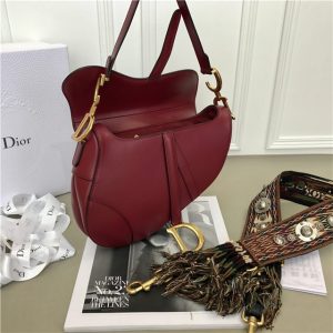 Christian Dior Dior Saddle Bag Calfskin (Varied Colors)