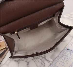 Gucci GG Marmont Leather Top Handle Bag (Varied Colors)