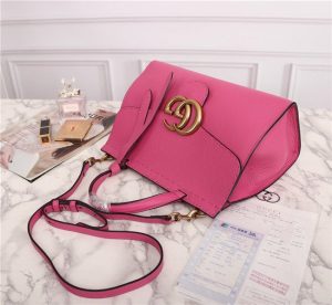 Gucci GG Marmont Leather Top Handle Bag (Varied Colors)