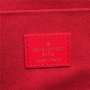 Louis Vuitton Pochette Felicie Damier Ebene Canvas