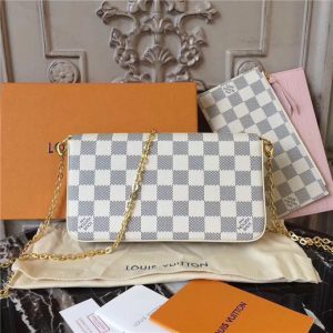Louis Vuitton Pochette Felicie Damier Azur Canvas