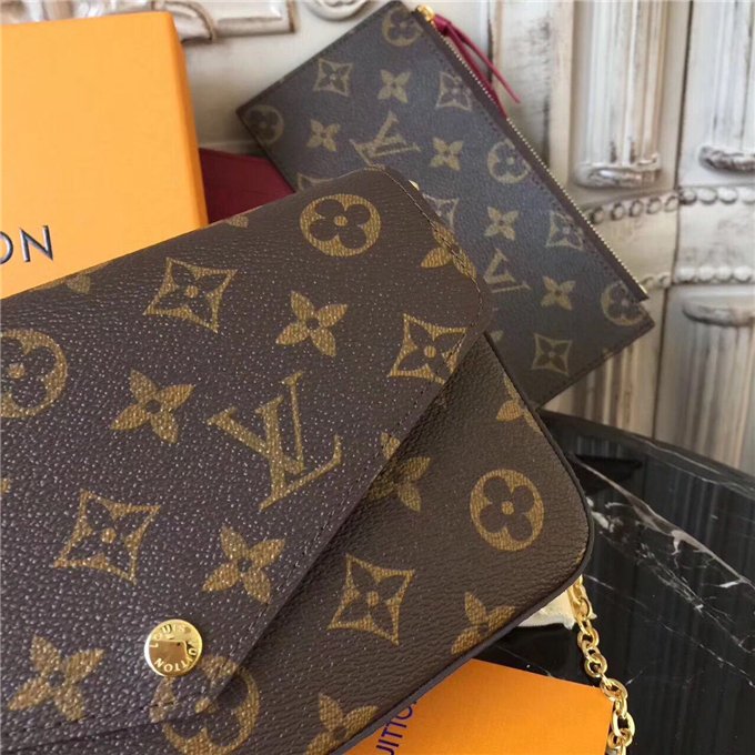 Louis Vuitton Pochette Felicie Monogram Canvas