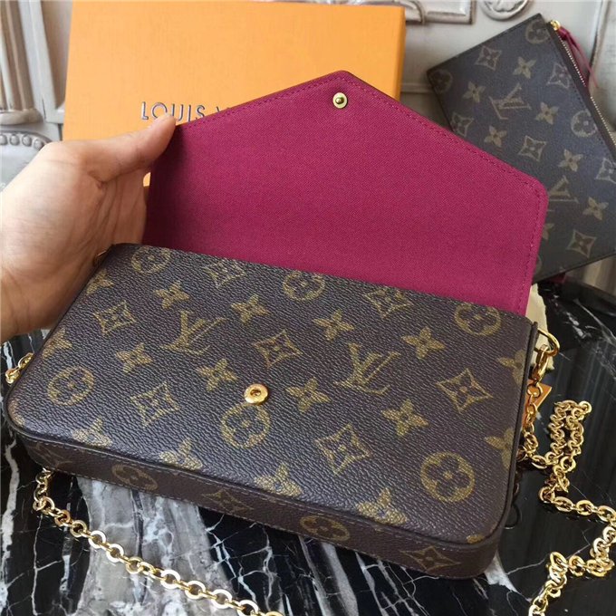 Louis Vuitton Pochette Felicie Monogram Canvas