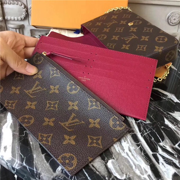 Louis Vuitton Pochette Felicie Monogram Canvas
