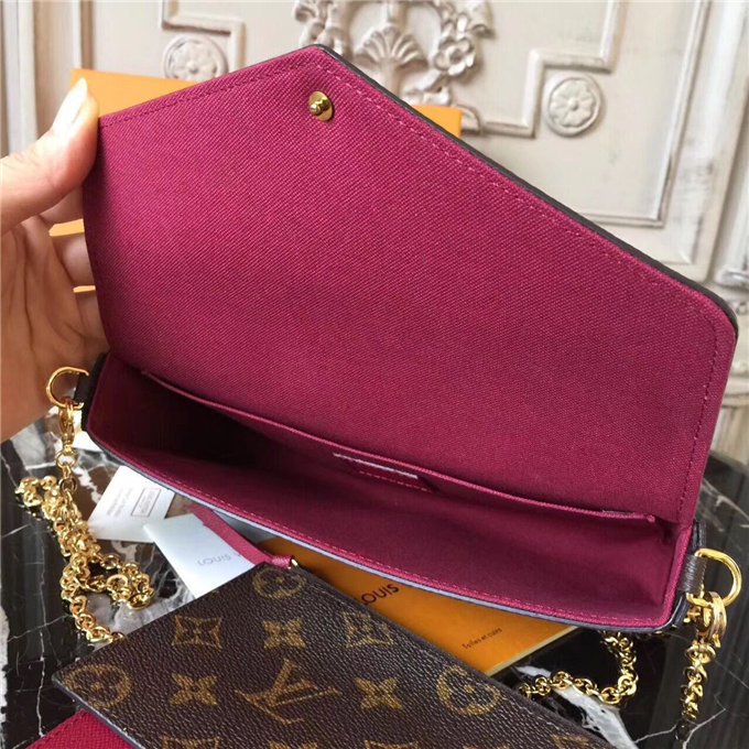 Louis Vuitton Pochette Felicie Monogram Canvas