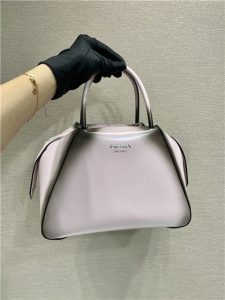 Prada Supernova Small Pink Brushed Leather Handbag