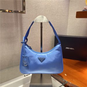 Prada Re-Nylon Re-Edition 2000 Mini Electric Blue Bag