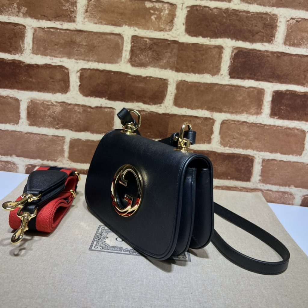 Gucci Blondie mini bag in black leather