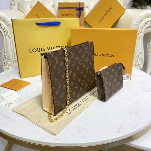 LV Toiletry Pouch On Chain