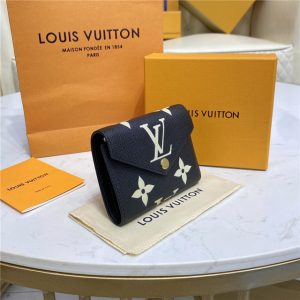 Louis Vuitton Victorine Wallet M80968 Black