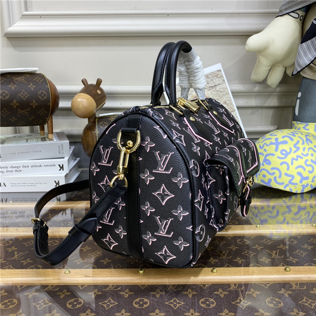 Louis Vuitton Speedy Bandouliere 25 M20852 Black