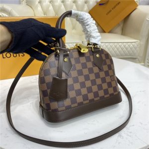 LV Alma Damier Ebene Canvas BB