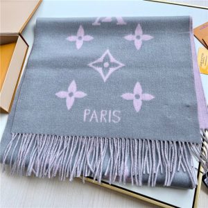 Louis Vuitton Reykjavik Scarf M71040 Grey