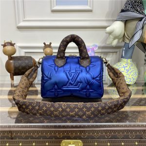 Louis Vuitton Pillow Speedy Bandouliere 25 M21061 Navy Blue