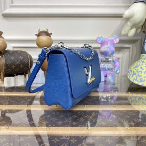 Louis Vuitton Twist MM Epi Leather Blue