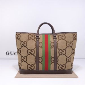 Gucci Jumbo GG Medium Tote Bag 756660