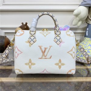 Louis Vuitton Speedy Bandouliere 25 M22987 Beige